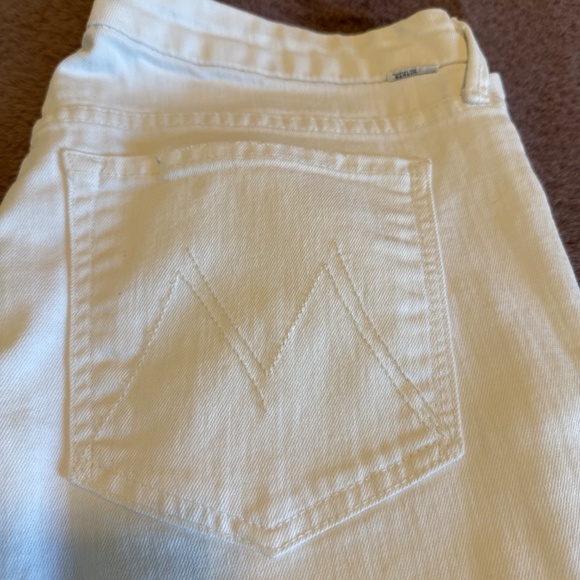 Mother - The Looker (mirror mirror) white size 30 - Picture 4 of 5